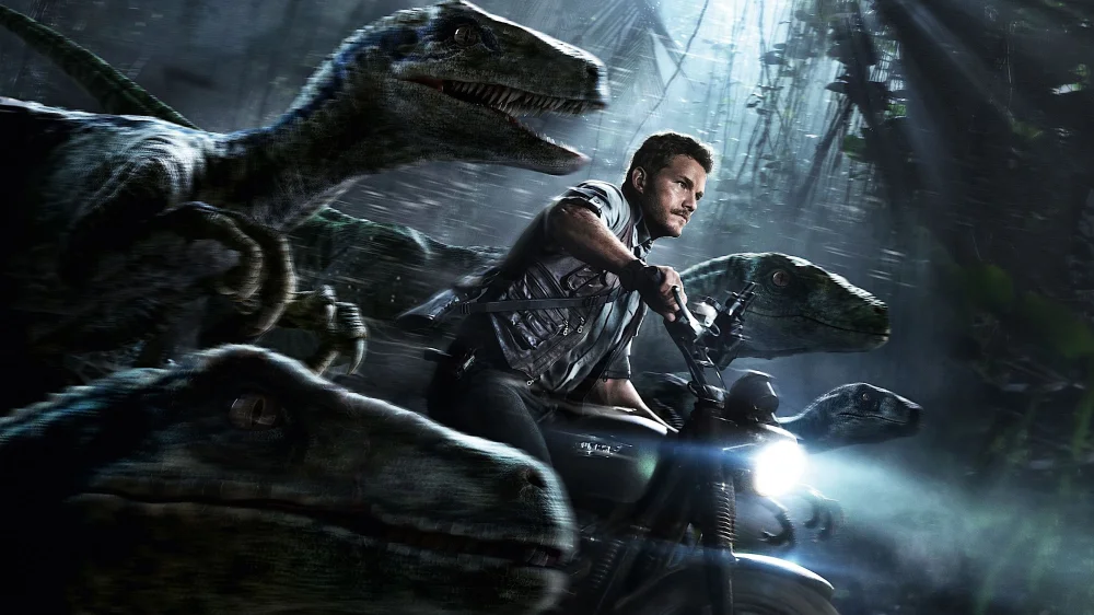 Jurassic World (2015) cover