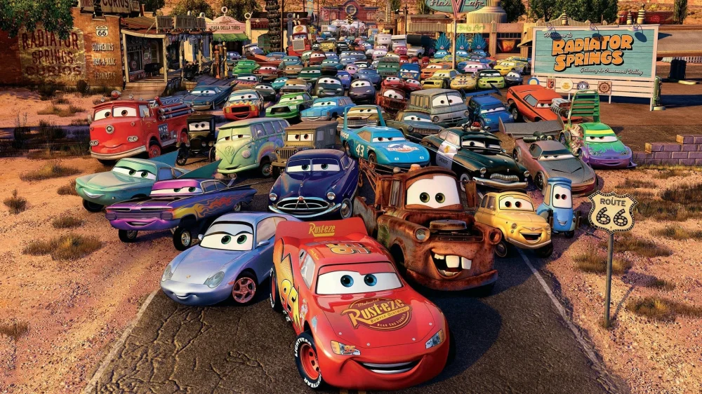 Cars (2006) cover