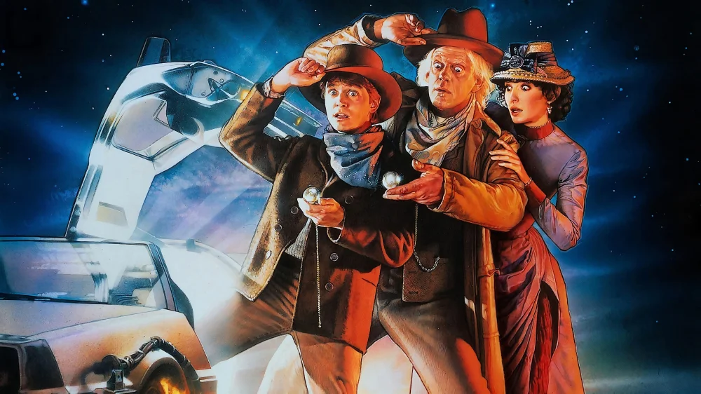 Back to the Future Part III (1990) cover