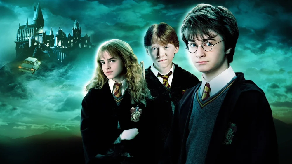 Harry Potter and the Chamber of Secrets (2002) cover