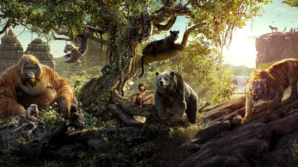 The Jungle Book (2016) cover
