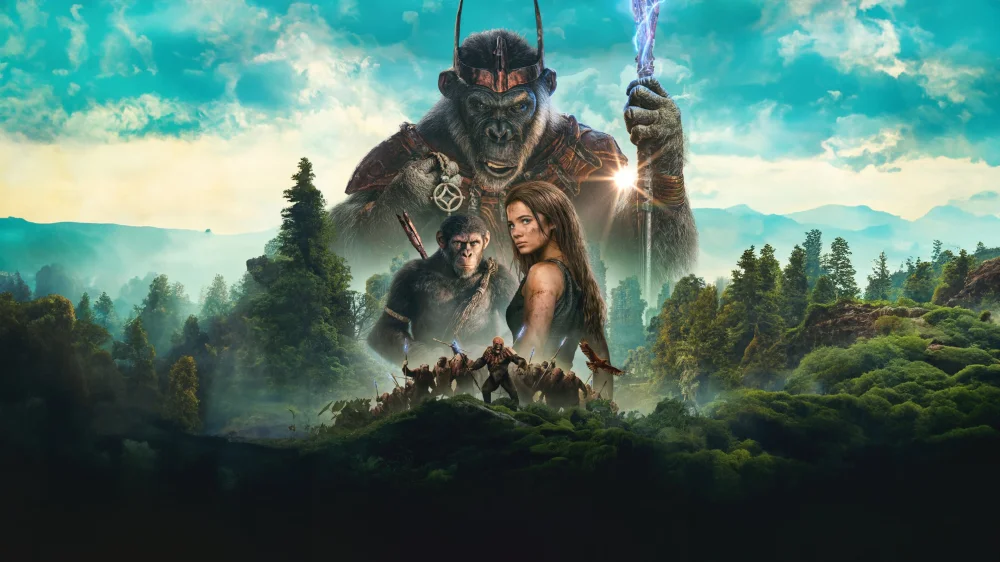 Kingdom of the Planet of the Apes (2024) cover