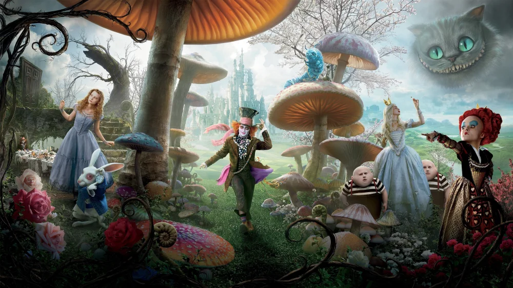 Alice in Wonderland (2010) cover