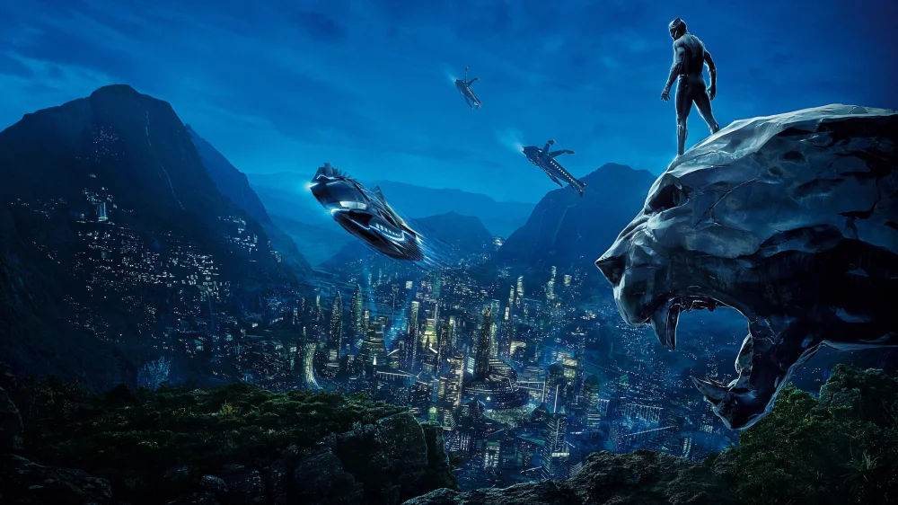 Black Panther (2018) cover