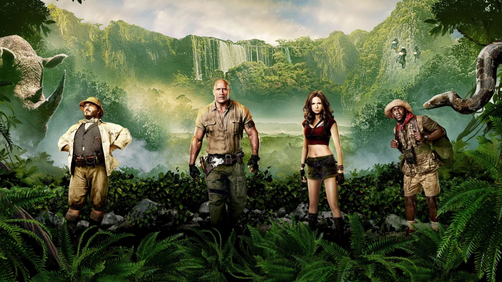 Jumanji: Welcome to the Jungle (2017) cover