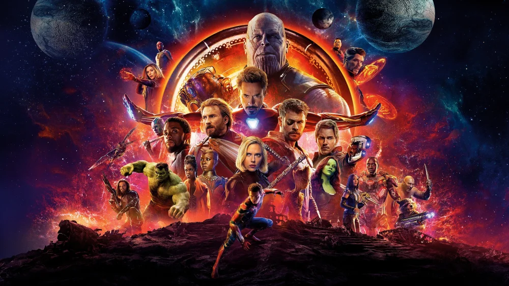 Avengers: Infinity War (2018) cover