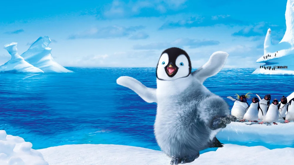 Happy Feet (2006) cover