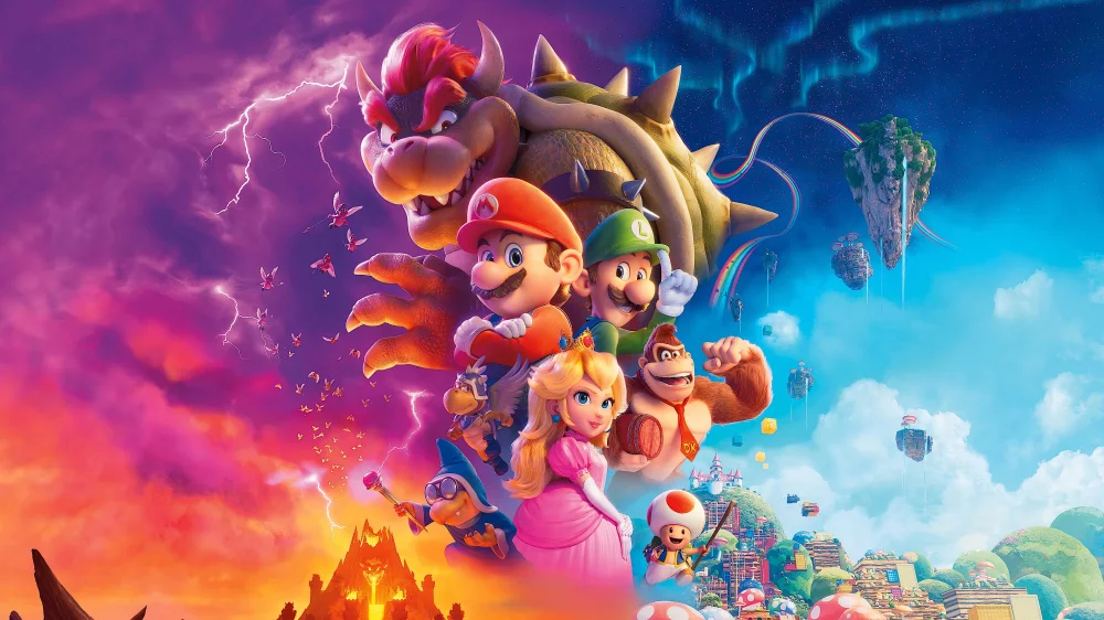 The Super Mario Bros. Movie (2023) cover