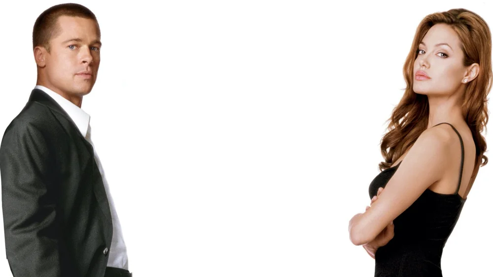 Mr. & Mrs. Smith (2005) cover