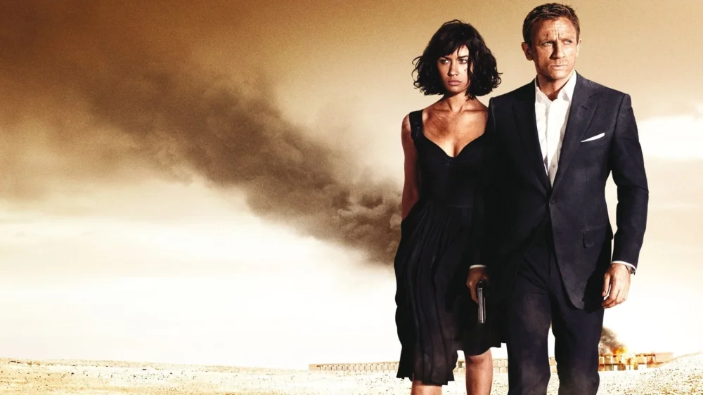 Quantum of Solace (2008) cover