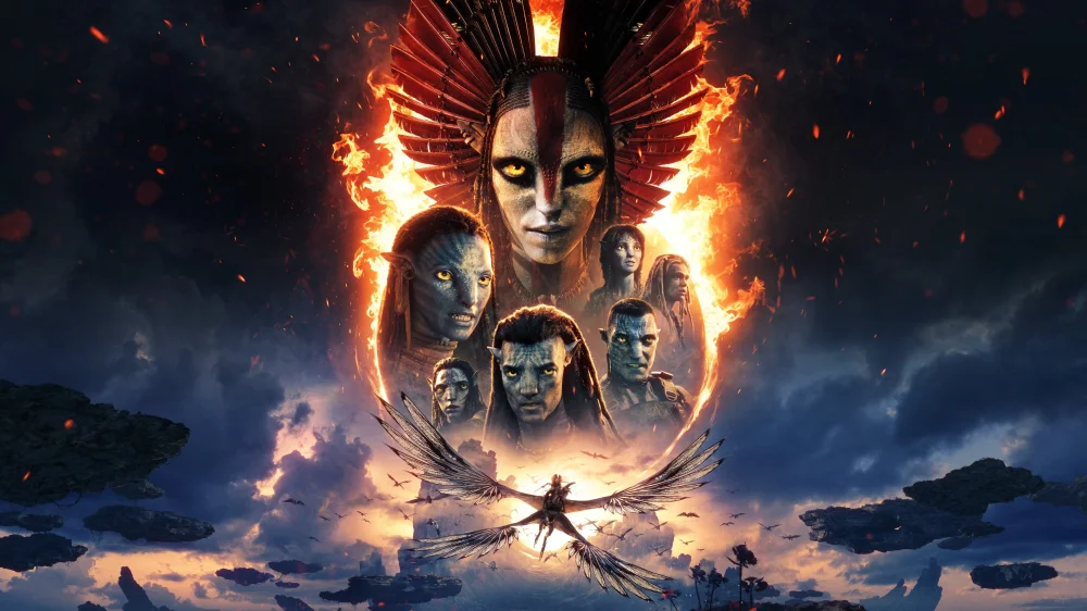 Avatar: Fire and Ash (2025) cover