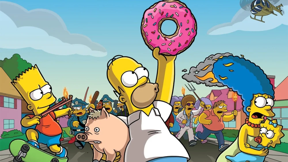 The Simpsons Movie (2007) cover
