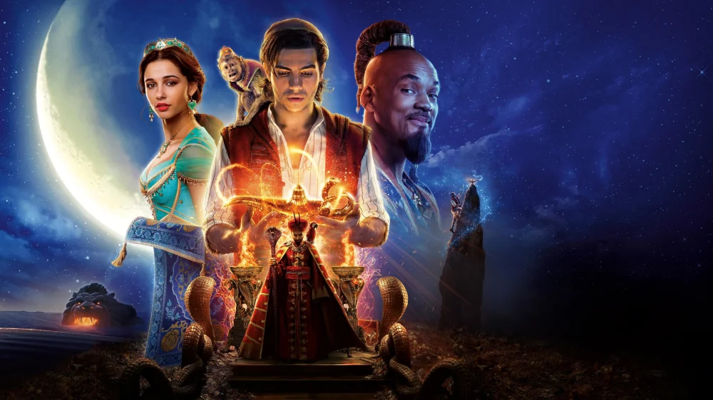 Aladdin (2019) cover