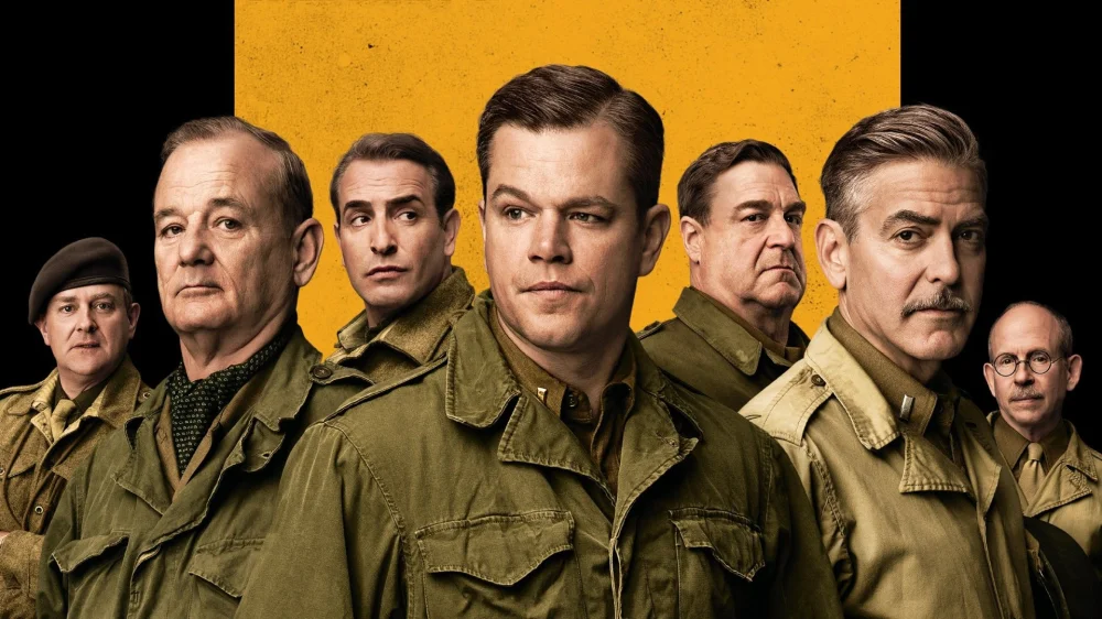 The Monuments Men (2014) cover