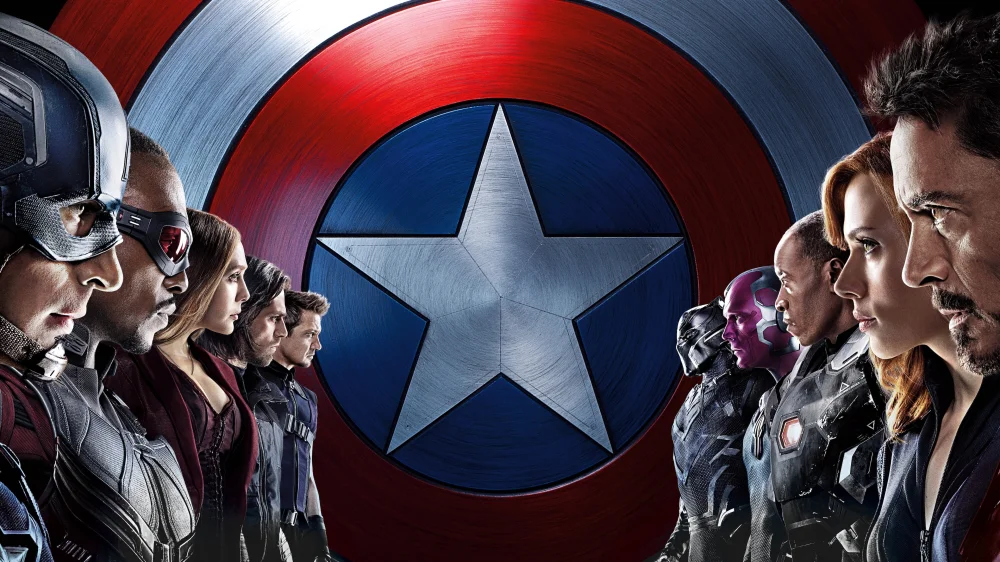 Captain America: Civil War (2016) cover