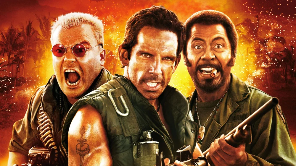 Tropic Thunder (2008) cover