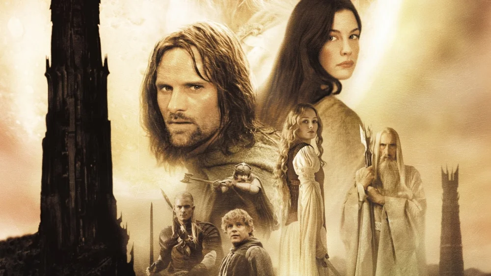 The Lord of the Rings: The Two Towers (2002) cover