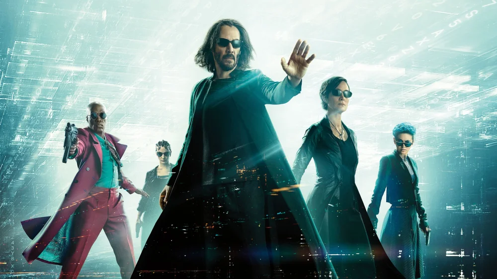 The Matrix Resurrections (2021) cover