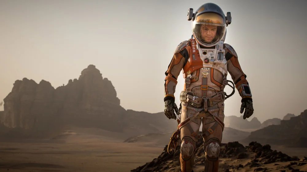 The Martian (2015) cover