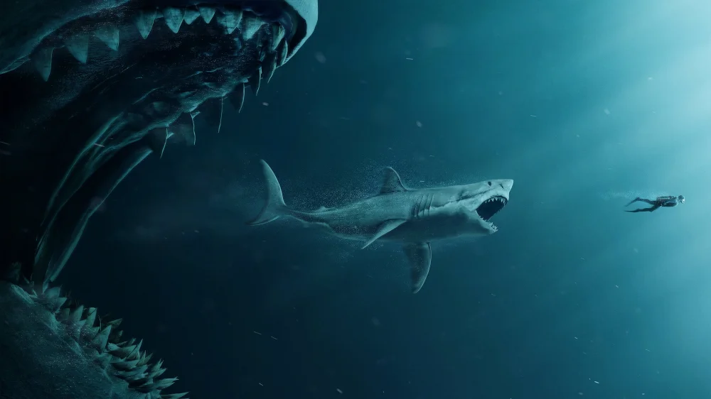 The Meg (2018) cover