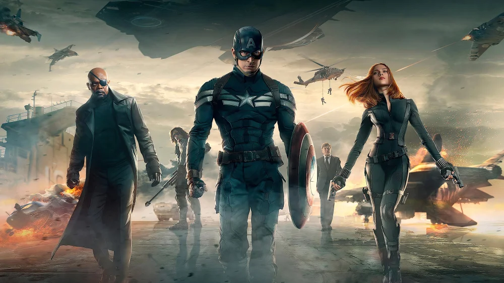 Captain America: The Winter Soldier (2014) cover